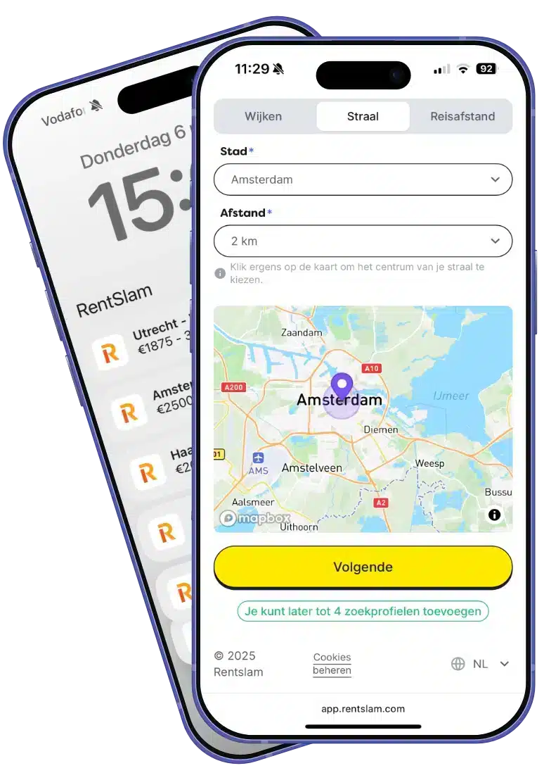 Step 1: Search for rental homes on RentSlam